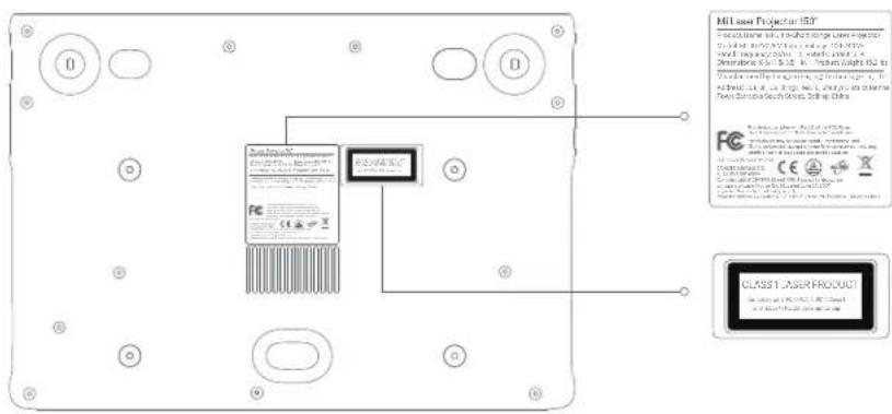 MLI laser Projector I2P Class1-ASR PRODUCT Class1-ASR PRODUCT