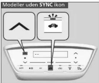 Modeller uden SYNC ikon