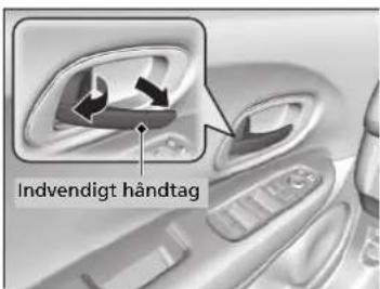 Indvendigt håndtag