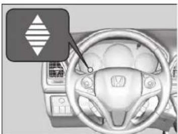 Honda HR-V (2021) - Indikator for opgearing/nedgearing\* - 1