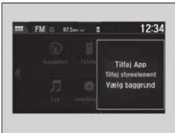 12:34 Tilfej App Tilfej streelement Vælg baggrund