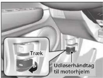 Træk Udløserhåndtag til motorhjelm