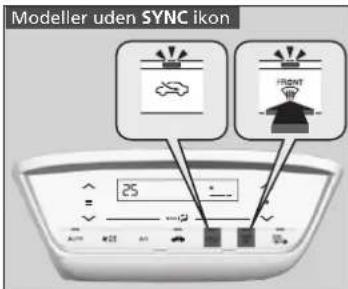 Modeller uden SYNC ikon 25