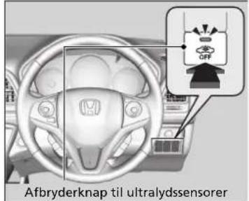 Afbryderknap til ultralydssensorer
