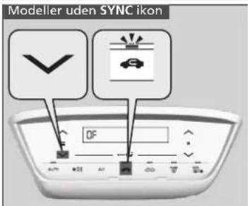 Modeller uden SYNC ikon DF