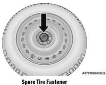 A0707000432US Spare Tire Fastener