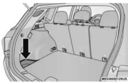 JEEP Compass (2021) - Rear Storage Bins - 1