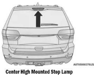 Center High Mounted Stop Lamp A0705000376US