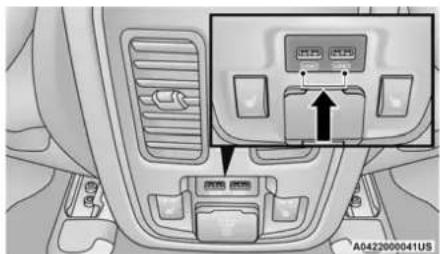 Diagram of car interior air intake with labeled control panel and directional arrows indicating movement or flow