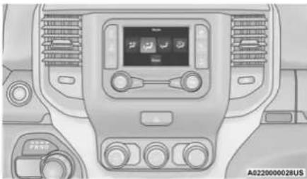 RAM 1500 (2021) - MANUAL CLIMATE CONTROL DESCRIPTIONS AND FUNCTIONS - 1
