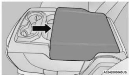 RAM 1500 (2021) - Overhead Sunglass Storage - 2