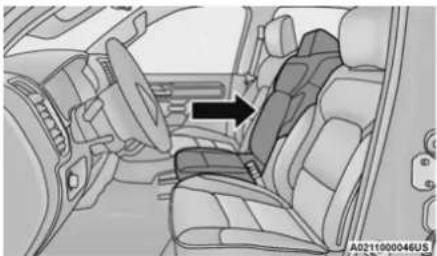 RAM 1500 (2021) - Front Bench Seat — If Equipped - 1