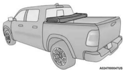 RAM 1500 (2021) - TRI-FOLD TONNEAU COVER — IF EQUIPPED - 3