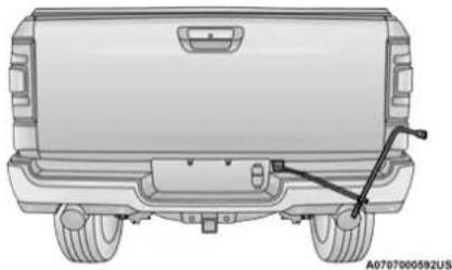 RAM 1500 (2021) - REMOVING THE SPARE TIRE - 3