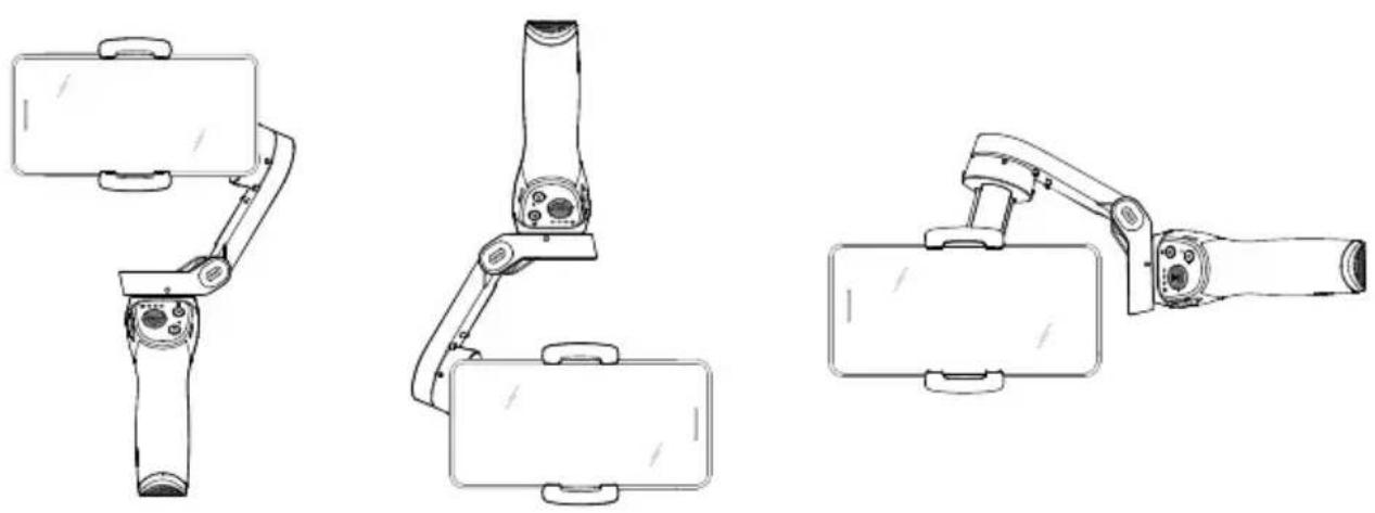 DJI Osmo Mobile 3 - Side Grip Mode - 1