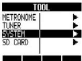 TOOL METRONOME TUNER SYSTEM SD CARD