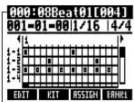 000:08Beat01[004] 001-01-001/16 4/4 EDIT KIT ASSIGN EARN1