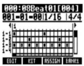 000:08Beat01[004] 001-01-001/16 4/4 EEDIT KIT ASSIGN EANX1