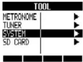 TOOL METRONOME TUNER SYSTEM SD CARD