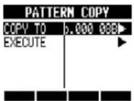 PATTERN COPY COPY TO 5.000 0KB EXECUTE