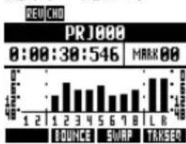 ZOOM R8 - 録音・再生中にマークをつける - 1