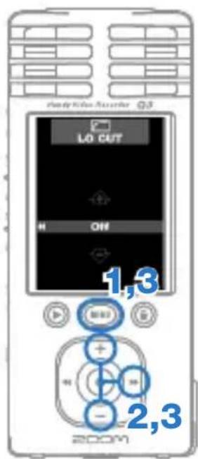 Lo CUT H ON 1,3 2,3