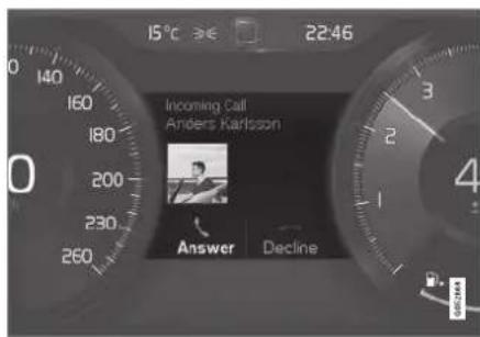 15°C 22:46 Incoming Call Anders Karlsson Answer Decline