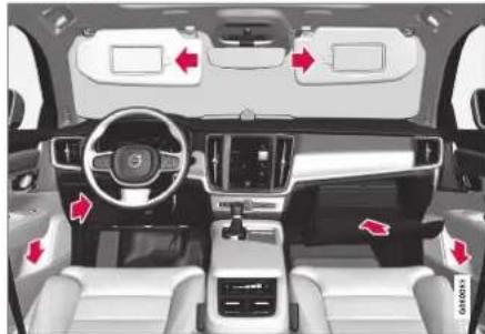 VOLVO S90 (2021) - Kabinens interiør - 1