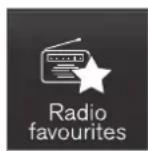 VOLVO S90 (2021) - Gemme radiokanaler i appen Radiofavoritter - 1