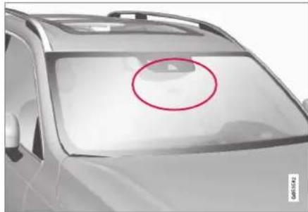 VOLVO V60 (2021) - Fælles begrænsninger for kamera og radar Blokeret enhed - 1