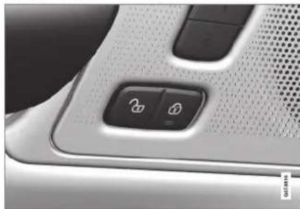 VOLVO V60 (2021) - Låse og oplåse bilen indefra - 1