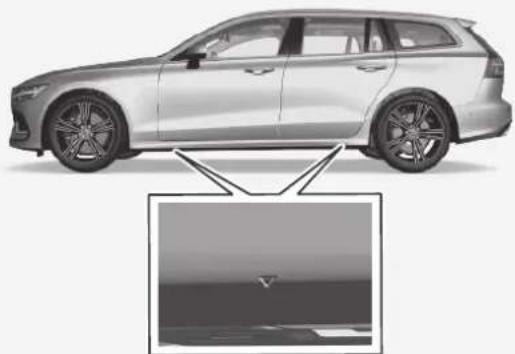 VOLVO V60 (2021) - Løfte bilen - 1