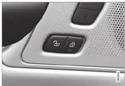 VOLVO V60 (2021) - Indikering ved låsning - 1