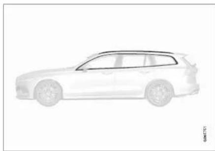 VOLVO V60 (2021) - Rengøre udvendige plastic-, gummi- og pyntedele - 1