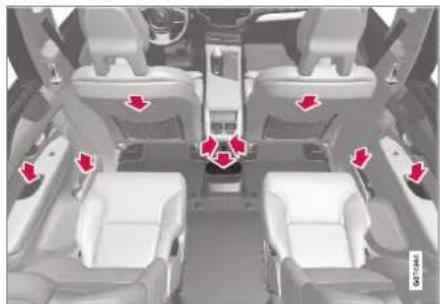 VOLVO XC90 (2021) - Anden sæderække - 1