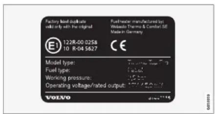 VOLVO XC90 (2021) - Typebetegnelser - 5