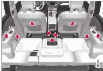 VOLVO XC90 (2021) - Anden sæderække - 2