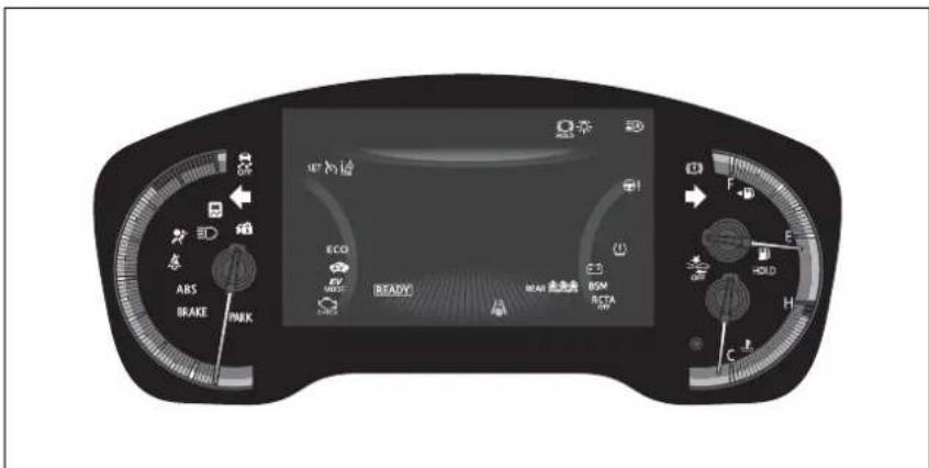 ABS BRAKE PARK SET NO. ECO EV MODE BEADY BEAD 高光亮 BISM BOTA HV HOLD F F C