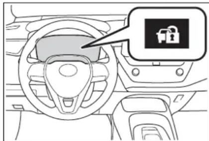 Interior view of a car dashboard with steering wheel and dashboard (no text or symbols visible)