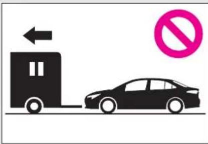 Traffic sign indicating parking restriction, showing a car approaching a parking lot with a 'no' symbol