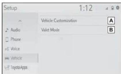 Setup 1:12 Vehicle Customization Audio Valet Mode Phone Voice Vehicle Toyota Apps