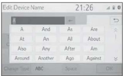 Edit Device Name 21:26 A And As Are At An All About Also Any After Am Around Another Ago Against Change Type ABC Space OK