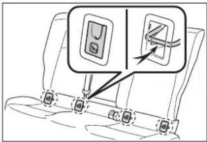 Diagram showing a device with a switch and a magnified view of its internal structure, likely illustrating a mechanical or electrical component assembly.