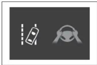 Two vehicle icons: a car on a road and a steering wheel with hands (no text or symbols)