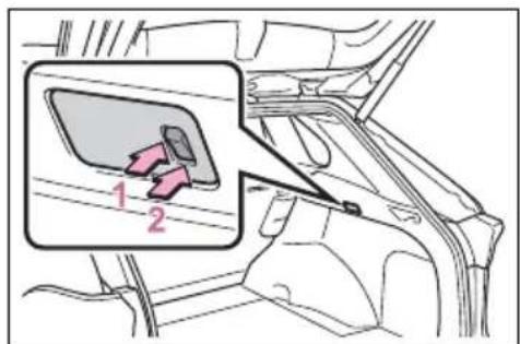 TOYOTA RAV4 Hybrid (2021) - Luggage compartment light - 1
