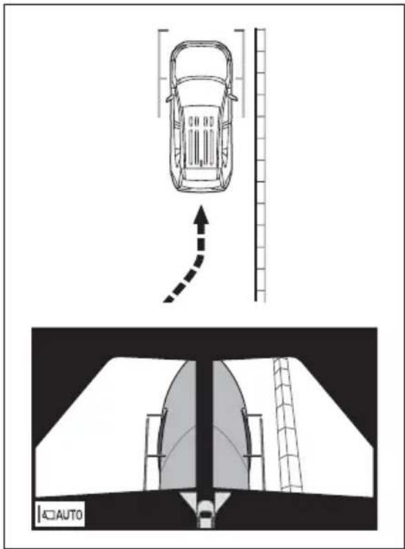 TOYOTA RAV4 Hybrid (2021) - Automatic display mode Using the vehicle width - 3