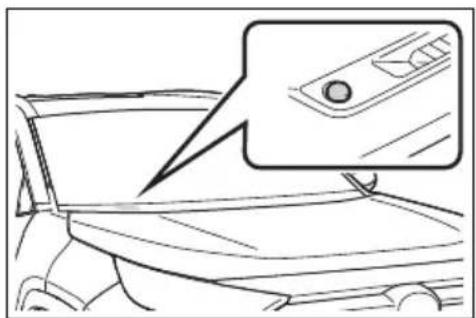 TOYOTA RAV4 Hybrid (2021) - ■Headlight control sensor (if equipped) - 1