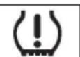 TOYOTA RAV4 Hybrid (2021) - ■Tire pressure warning light \* - 1