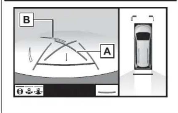 TOYOTA RAV4 Hybrid (2021) - Using parking assist guide line - 2