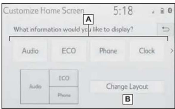 TOYOTA RAV4 Hybrid (2021) - Customizing the home screen - 1